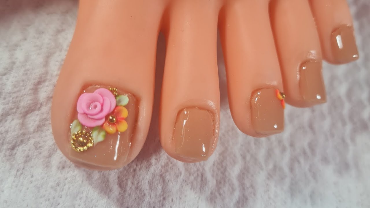 Pedicure con Diseños en 3D